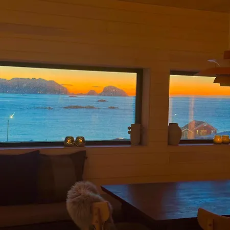 펜션 Panoramic Seaside In Vesteralen - Arctic Ocean Views - Close To The *