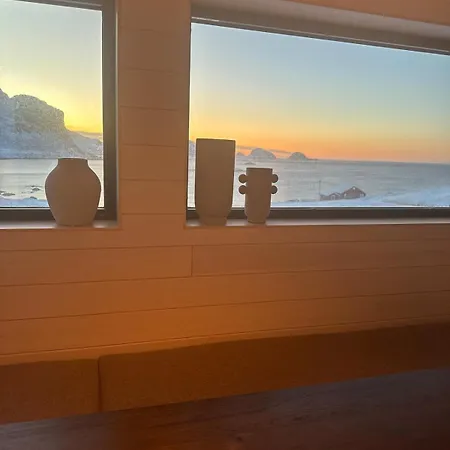 Panoramic Seaside In Vesteralen - Arctic Ocean Views - Close To The 펜션