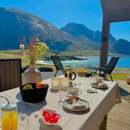 펜션 Panoramic Seaside In Vesteralen - Arctic Ocean Views - Close To The *