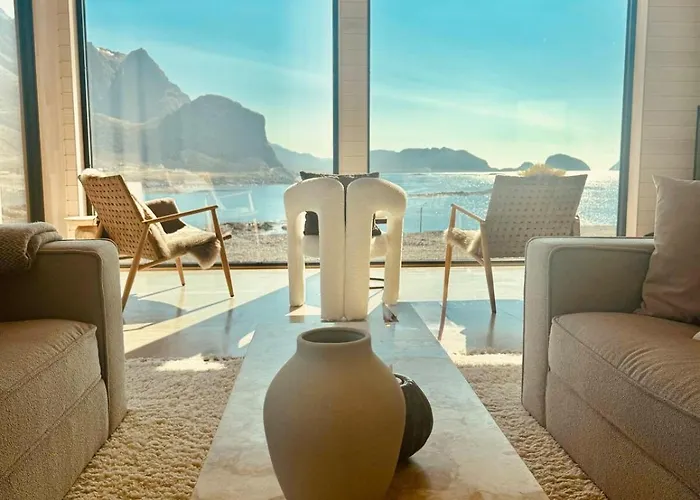 Panoramic Seaside In Vesteralen - Arctic Ocean Views - Close To The