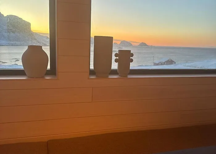 Private Seaside In Hovden, Vesteralen - Northernsealodges Сasa de vacaciones
