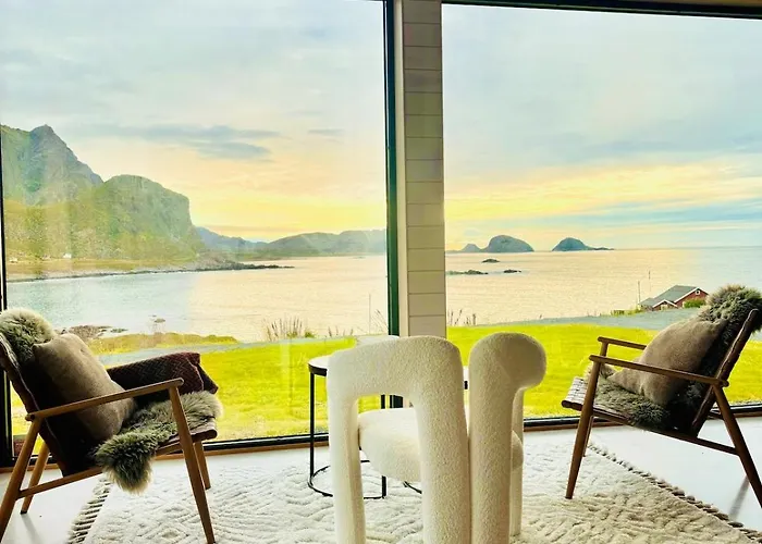 Prázdninový dům Panoramic Seaside In Vesteralen - Arctic Ocean Views - Close To The