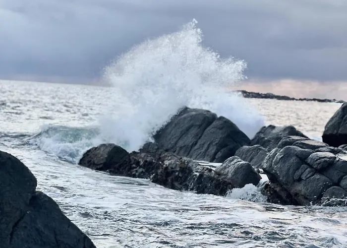 بيت للعطل Panoramic Seaside In Vesteralen - Arctic Ocean Views - Close To The *